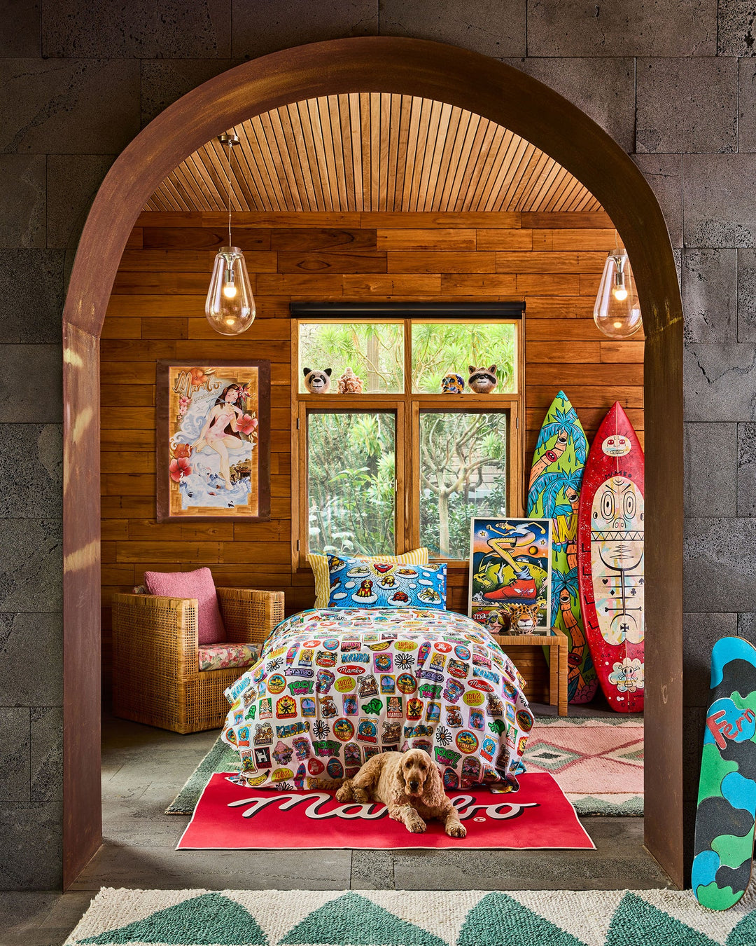 Kip & Co x Mambo Sticker Club Organic Cotton Quilt Cover