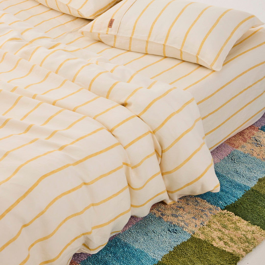 Kip & Co Sorbet Tartan Felted Wool Rug