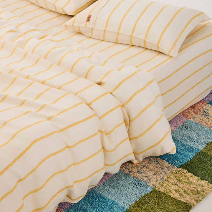 Kip & Co Sorbet Tartan Felted Wool Rug