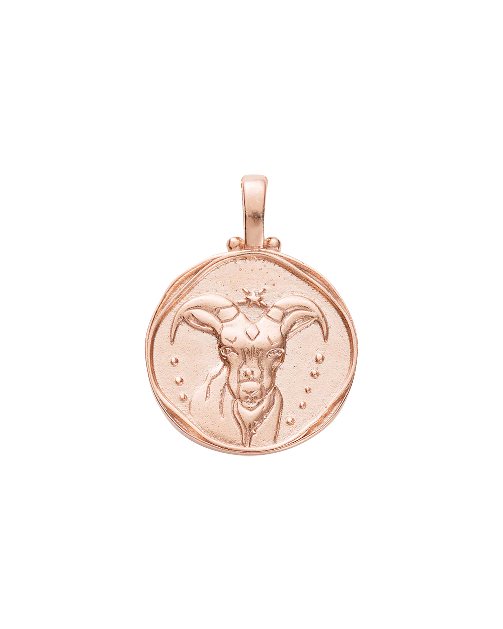 Kirstin Ash Capricorn Zodiac Charm Rose Gold - Necklaces