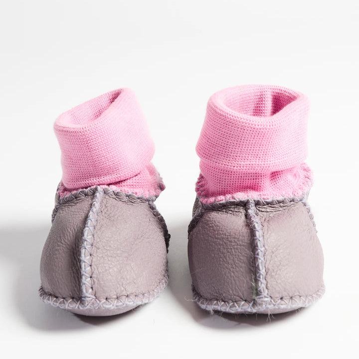 Kip & Co Lilac Baby Booties