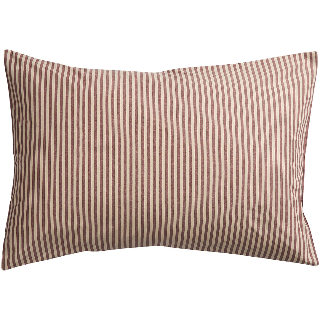 Sage x Clare Cordell Cotton Pillowcase Set - Rosewood