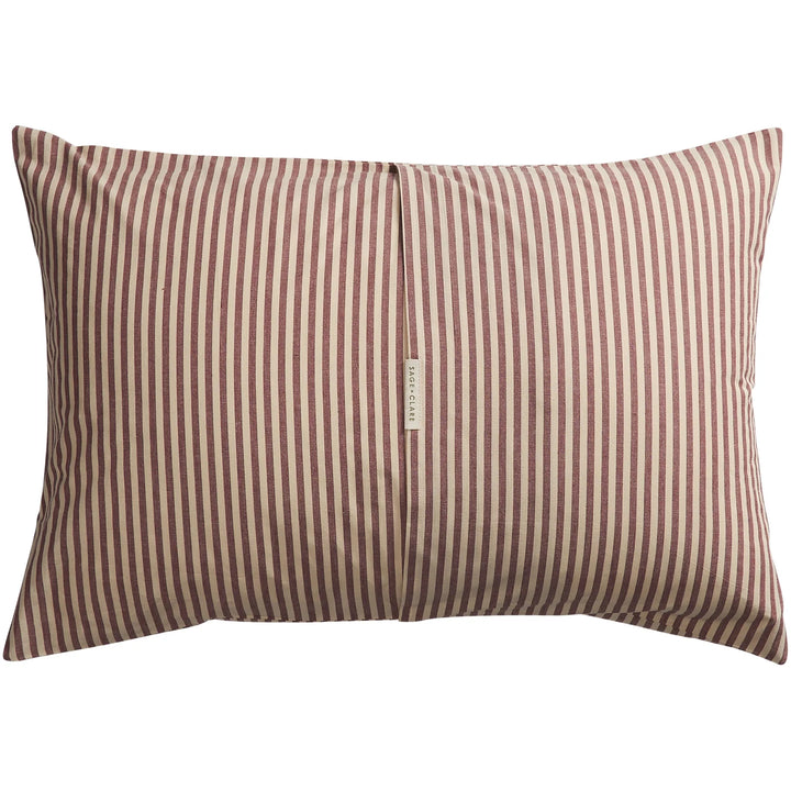 Sage x Clare Cordell Cotton Pillowcase Set - Rosewood
