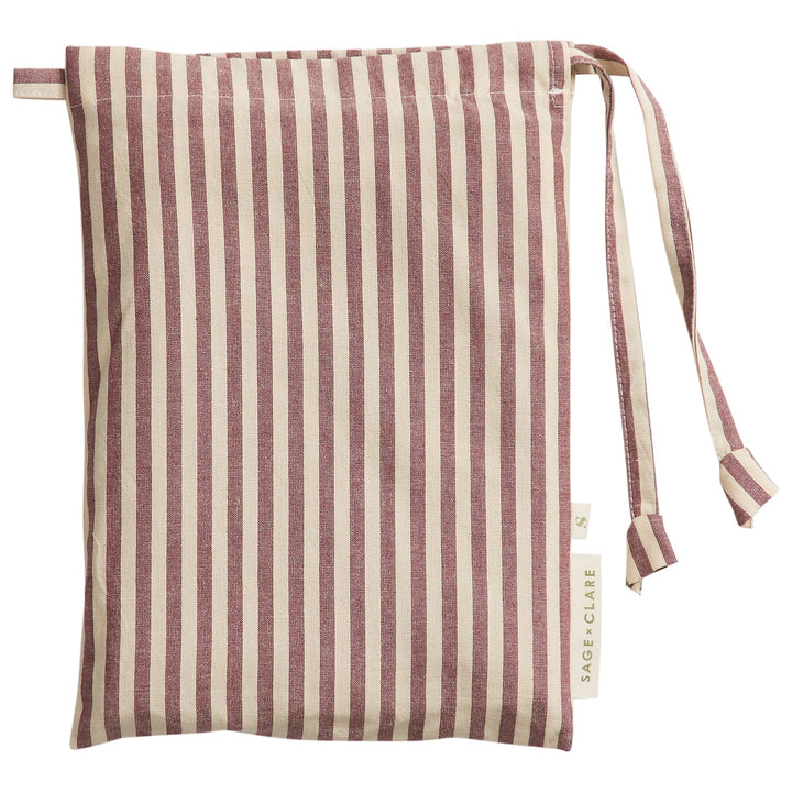 Sage x Clare Cordell Cotton Pillowcase Set - Rosewood