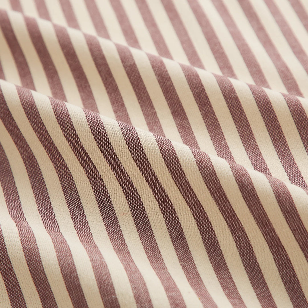 Sage x Clare Cordell Cotton Pillowcase Set - Rosewood