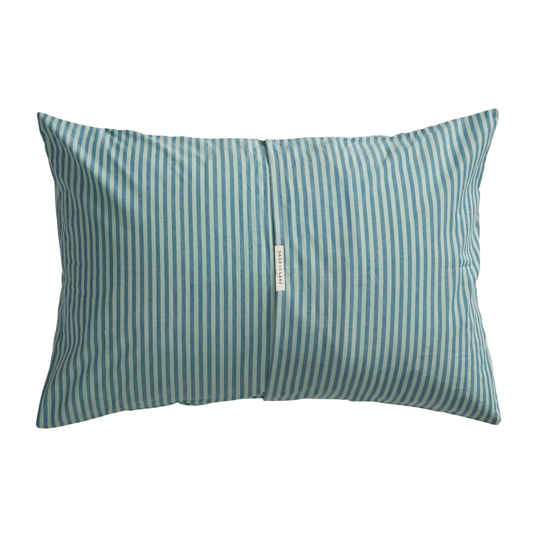 Sage x Clare Cordell Cotton Pillowcase Set - Capri