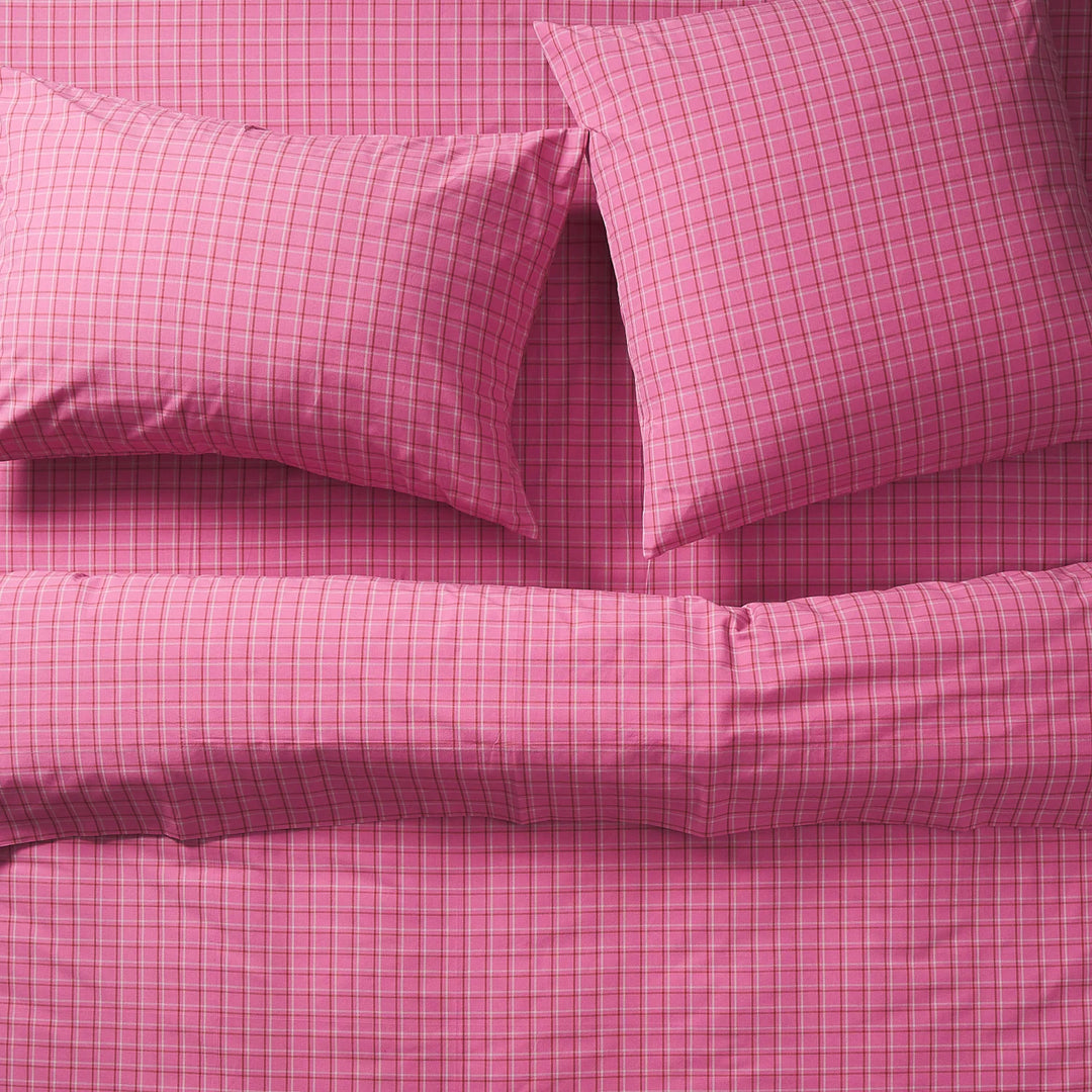 Sage x Clare Cosmin Cotton Fitted Sheet - Pansy