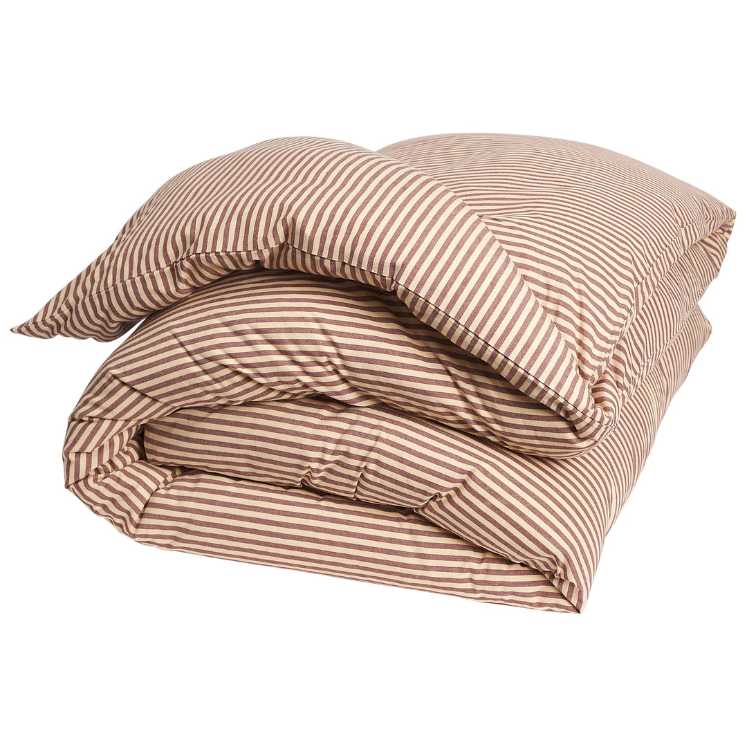 Sage x Clare Cordell Cotton Quilt Cover - Rosewood