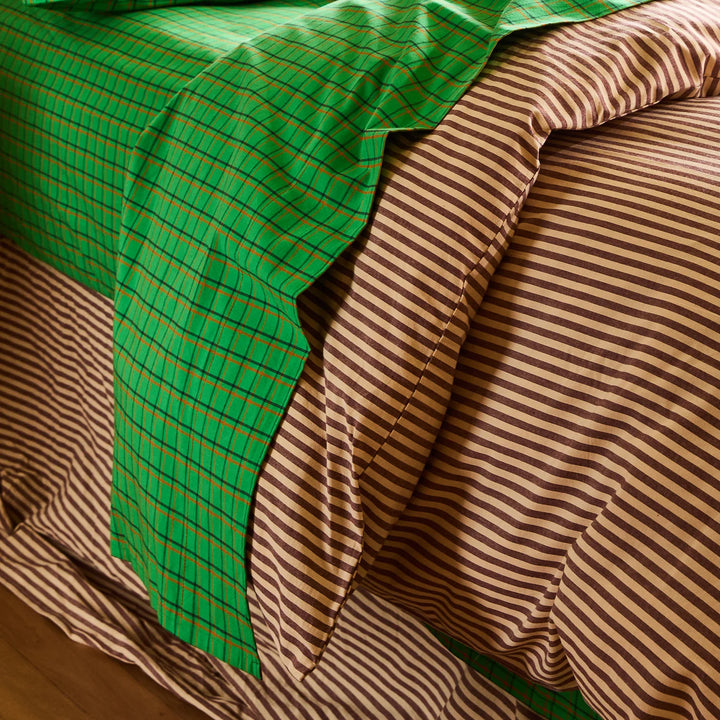 Sage x Clare Cordell Cotton Quilt Cover - Rosewood