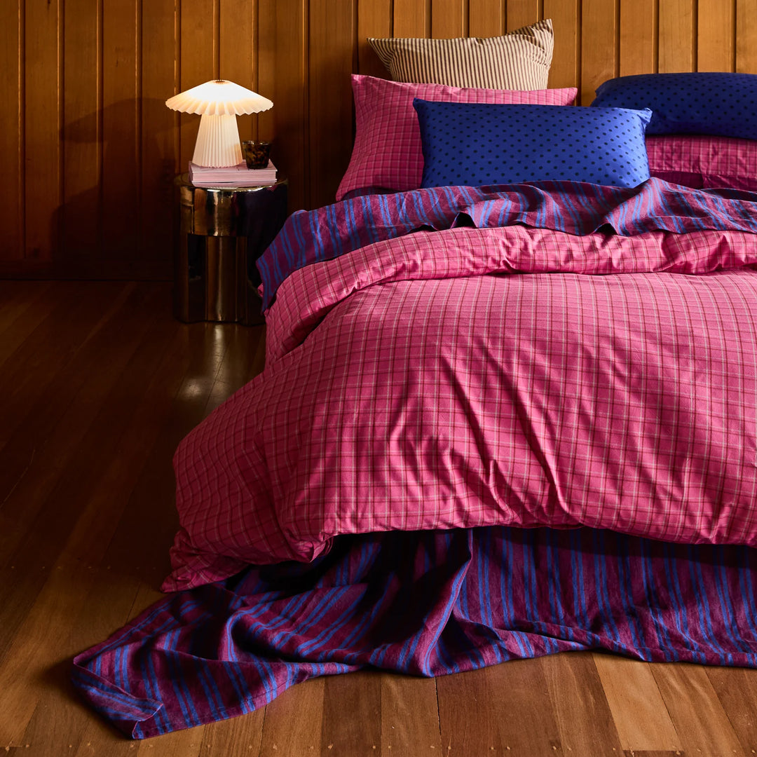 Sage x Clare Nadine Linen Fitted Sheet - Burnt Sienna