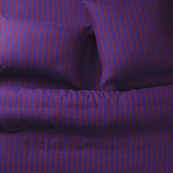 Sage x Clare Nadine Linen Fitted Sheet - Burnt Sienna