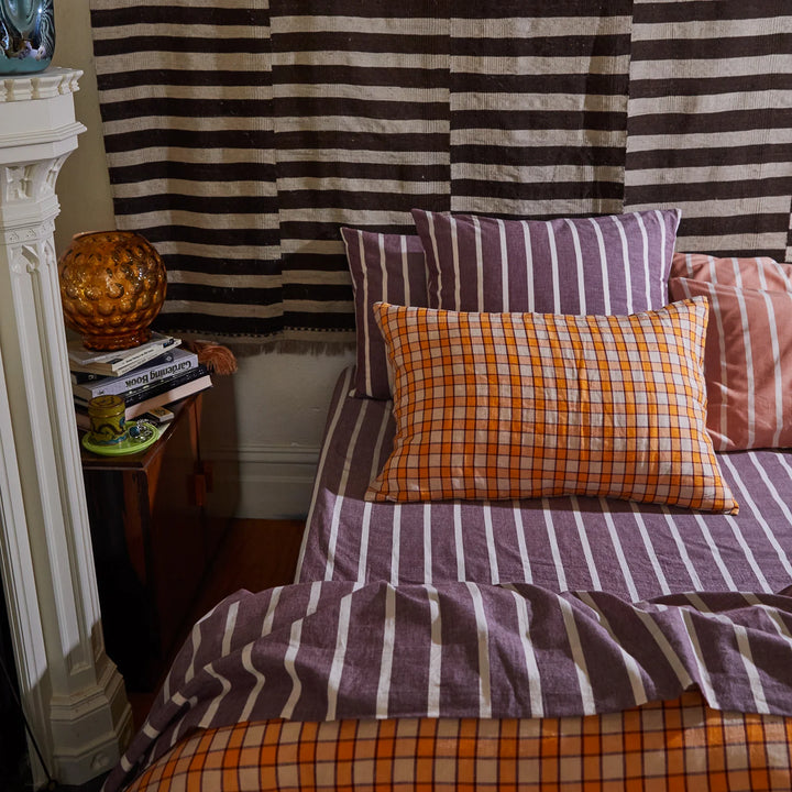 Sage x Clare Marquis Linen Pillowcase Set - Kent