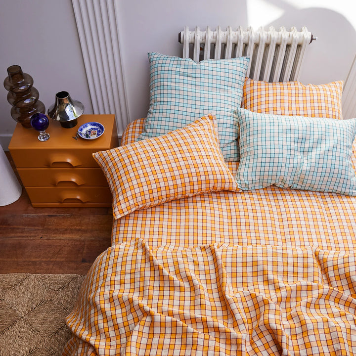 Sage x Clare Marquis Linen Pillowcase Set - Kent