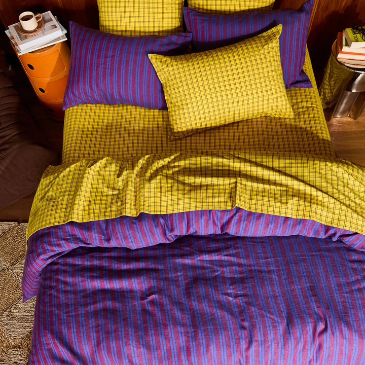 Sage x Clare Nadine Linen Quilt Cover - Burnt Sienna