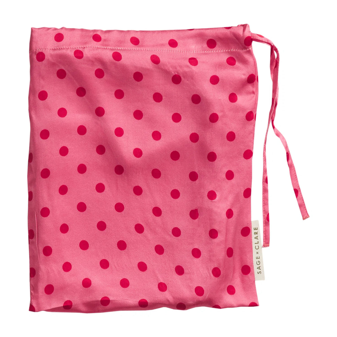 Sage x Clare Paige Silk Pillowcase - Primrose
