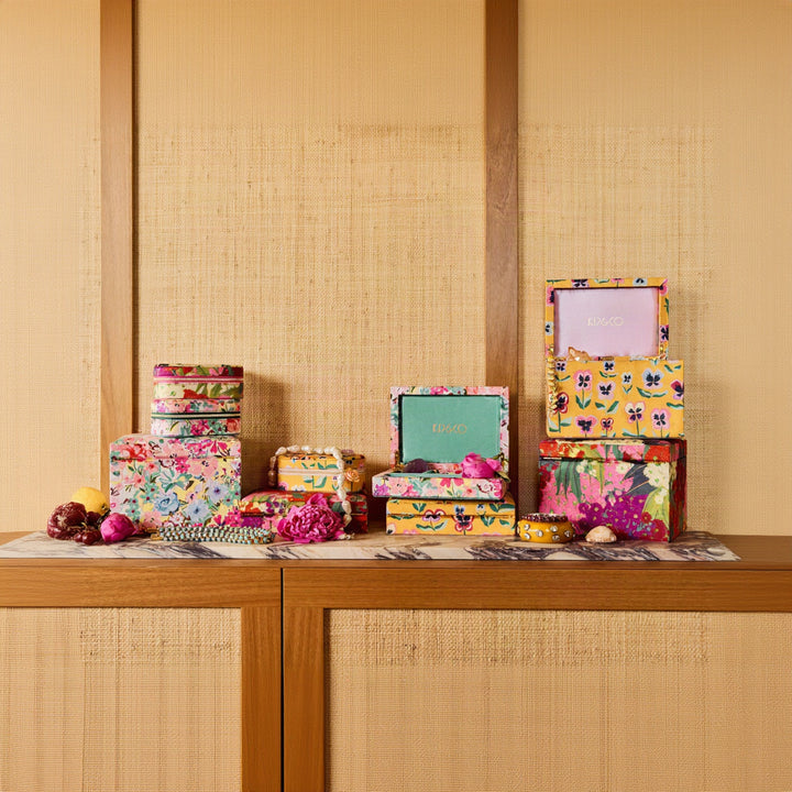 Kip & Co Alfresco Travel Velvet Jewellery Box