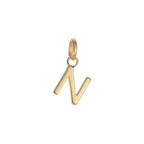 Kirstin Ash Initial Outline A-Z 18K Gold Vermeil