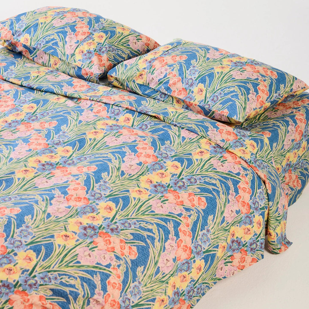 Kip & Co x Anna Spiro Gladiolus Organic Cotton Quilt Cover