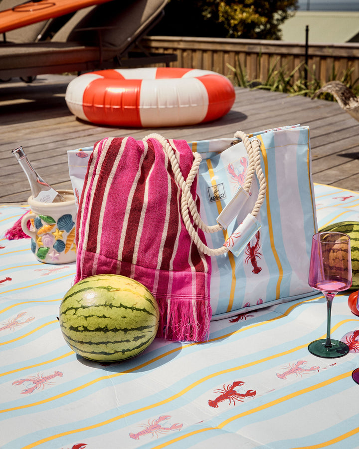 Kip & Co Cherry Sundae Resort Beach Towel