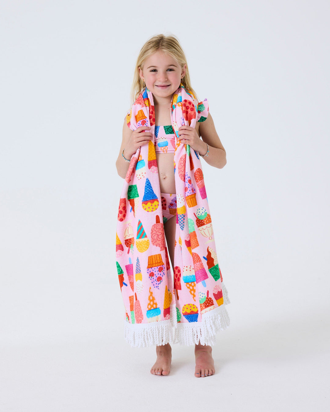 Kip & Co Gelato Printed Terry Beach Towel