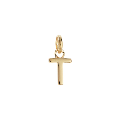 Kirstin Ash Initial Outline A-Z 18K Gold Vermeil