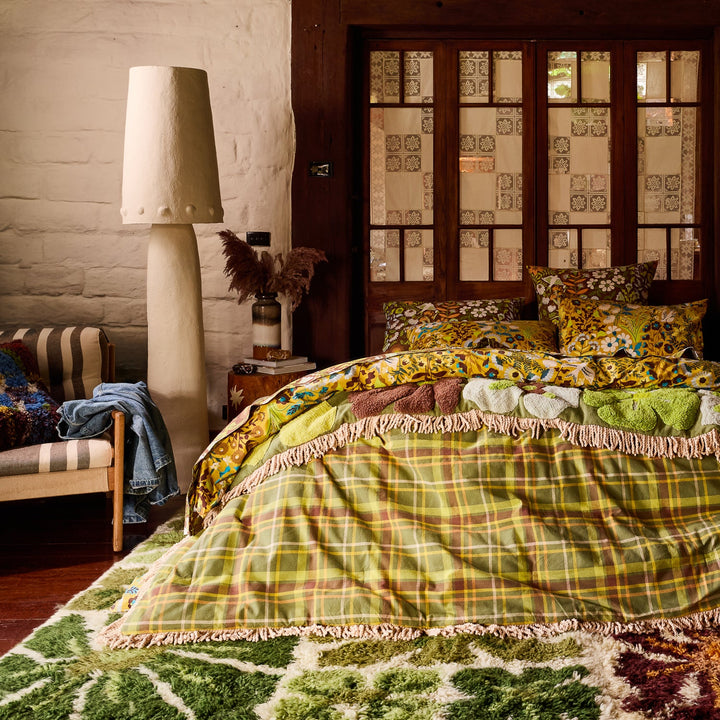 Sage x Clare Jolene Tufted Blanket