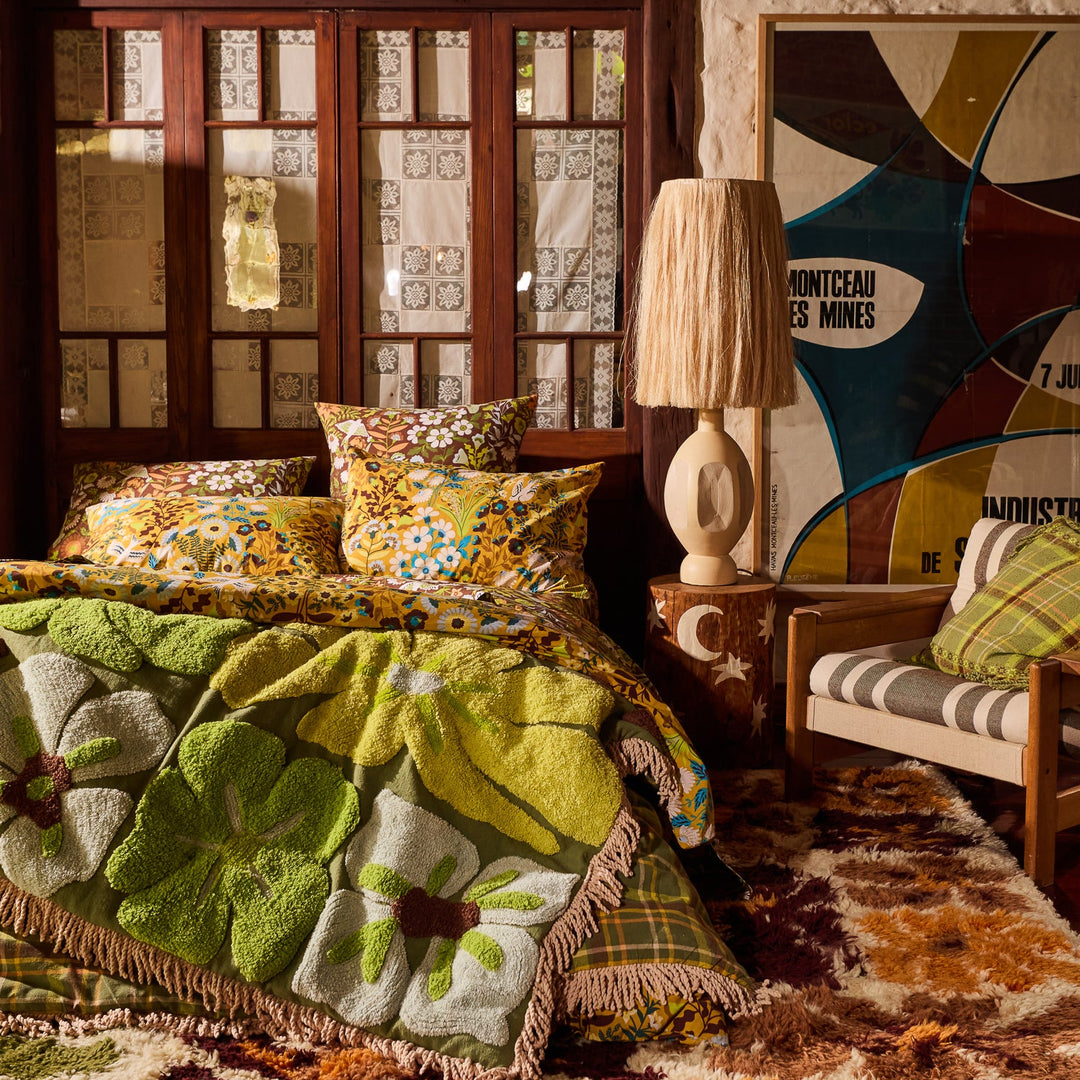 Sage x Clare Jolene Tufted Blanket