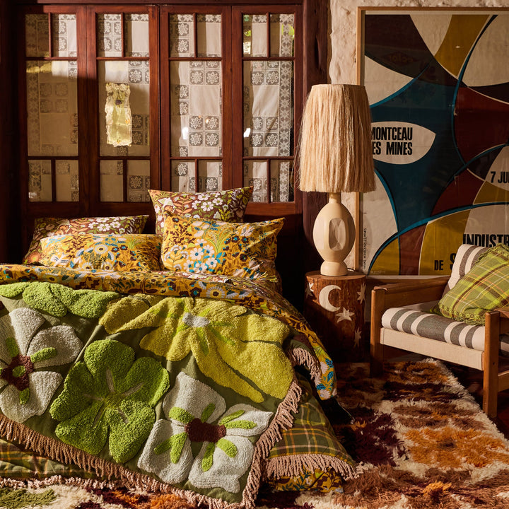 Sage x Clare Jolene Tufted Blanket
