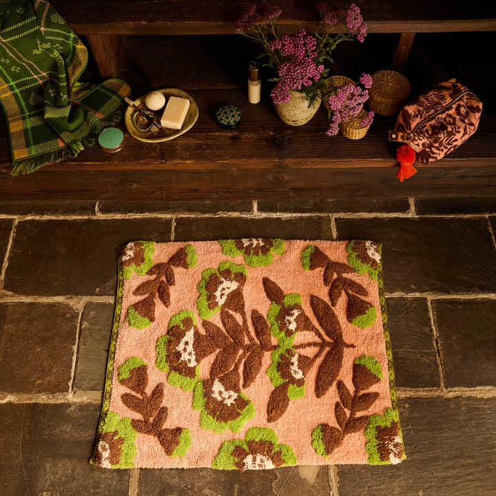 Sage x Clare Winona Bath Mat - Carnelian