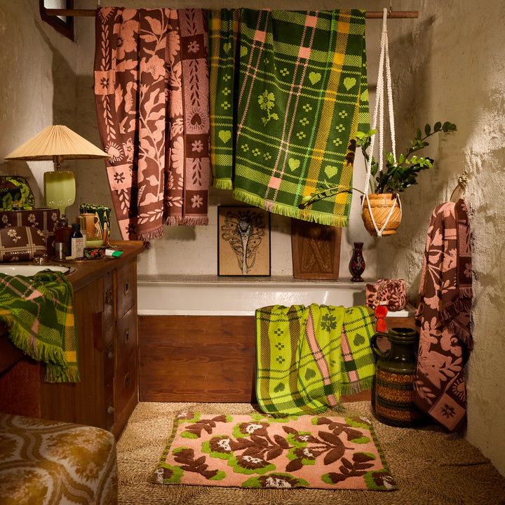 Sage x Clare Winona Bath Mat - Carnelian