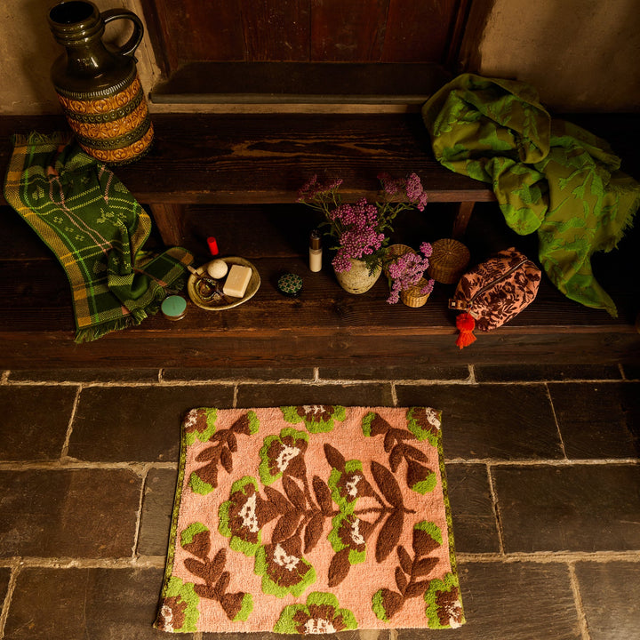 Sage x Clare Winona Bath Mat - Carnelian