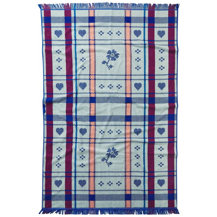 Sage x Clare Josephine Bath Sheet - Blue Bell