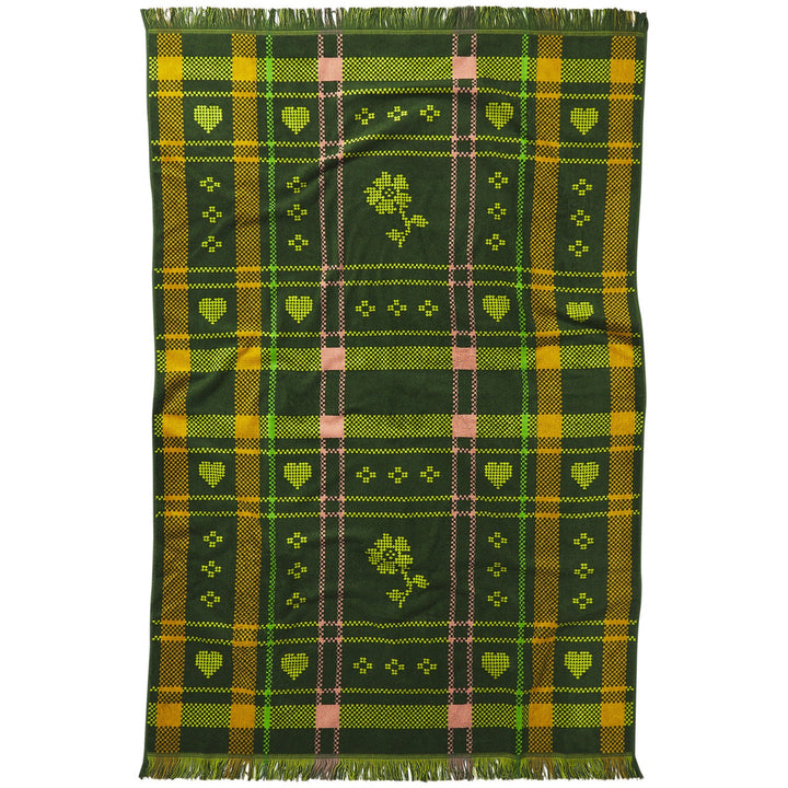 Sage x Clare Josephine Bath Sheet - Hunter Green