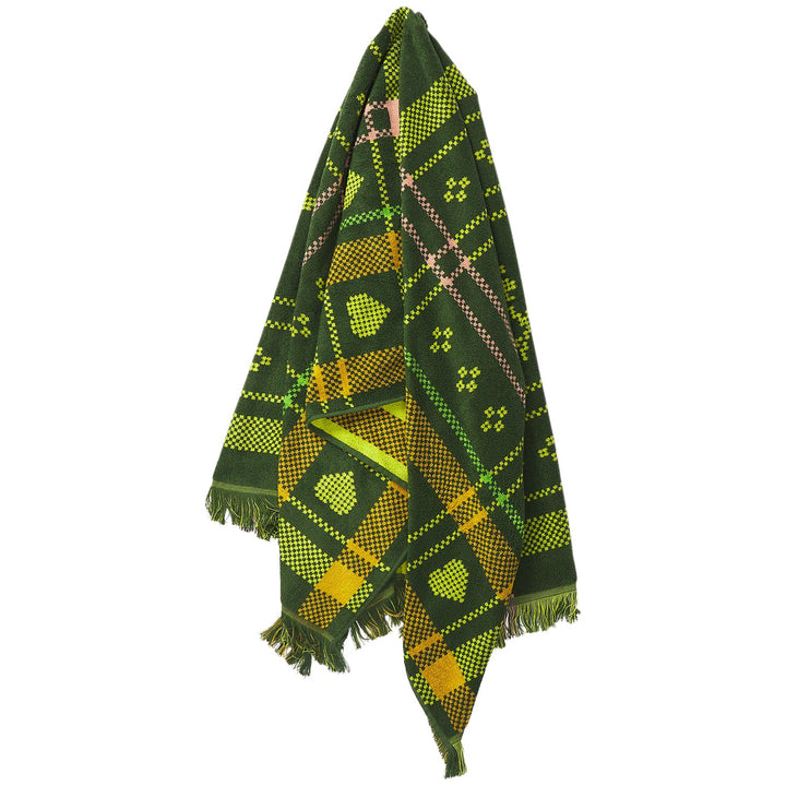 Sage x Clare Josephine Bath Sheet - Hunter Green