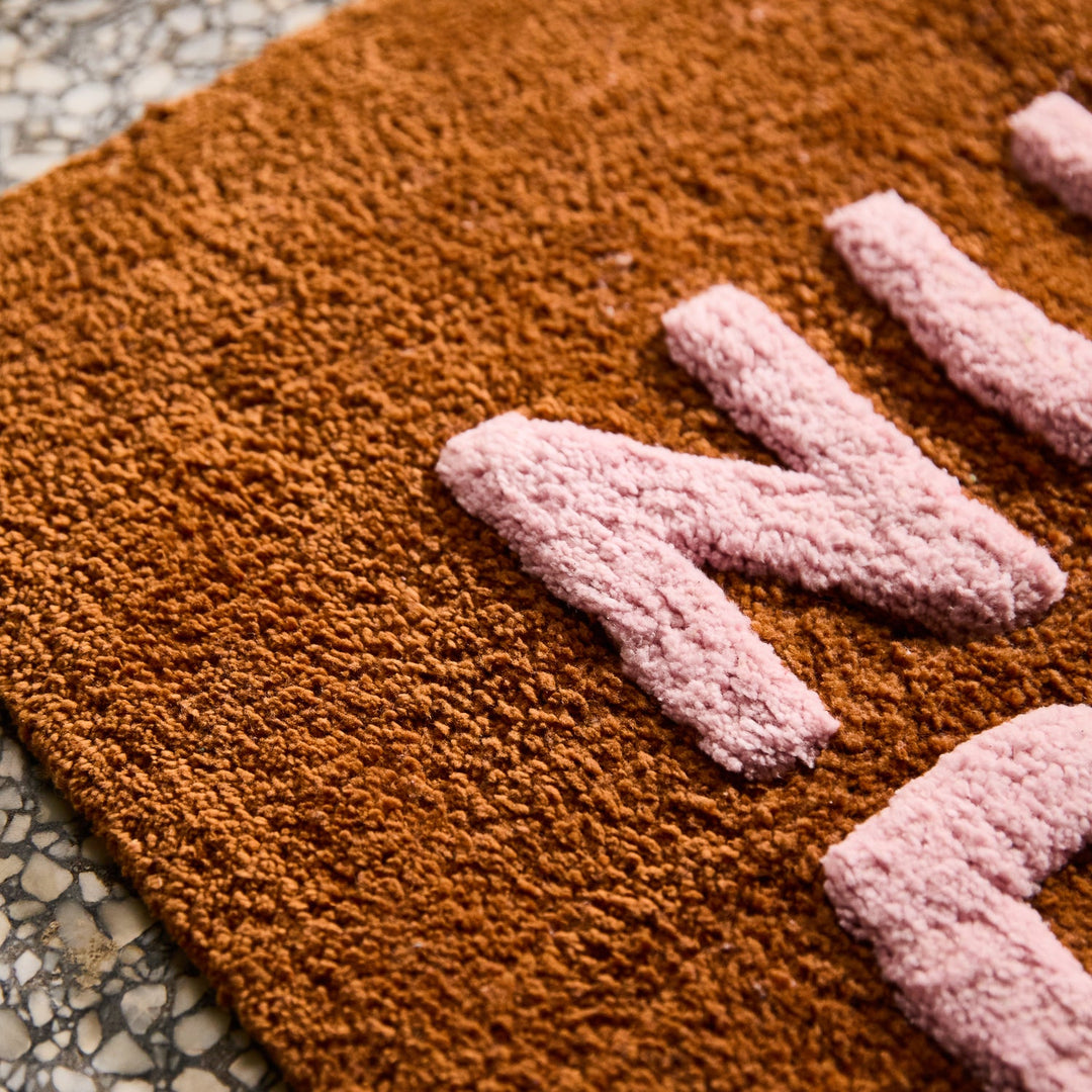 Sage x Clare Nudie Rudie Bath Mat Mini - Russet