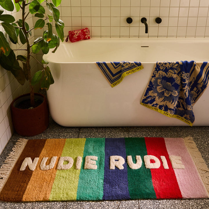 Sage x Clare Martina Nudie Rudie Bath Runner - Russet