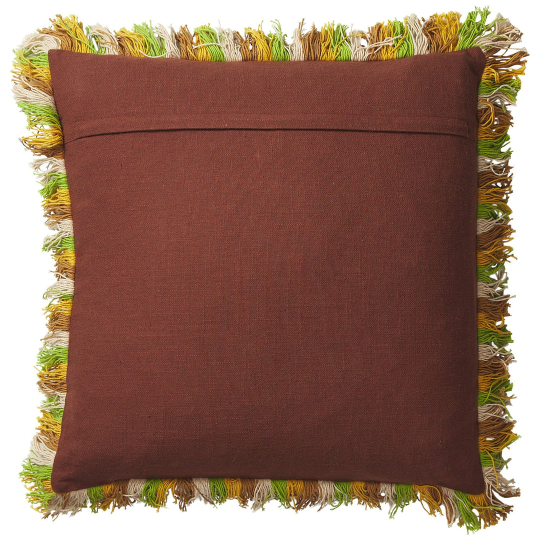 Sage x Clare Winona Embroidered Cushion
