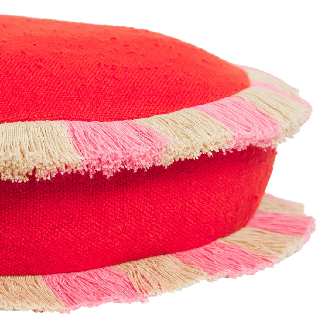 Sage x Clare Reese Round Cushion - Poppy
