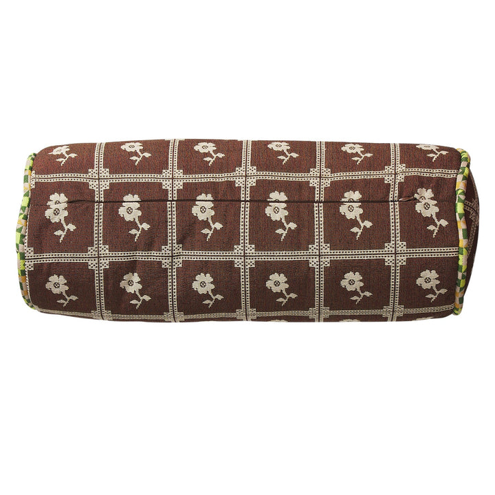 Sage x Clare Bonny Jacquard Bolster Cushion