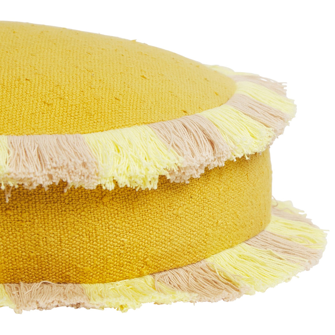 Sage x Clare Reese Round Cushion - Ochre