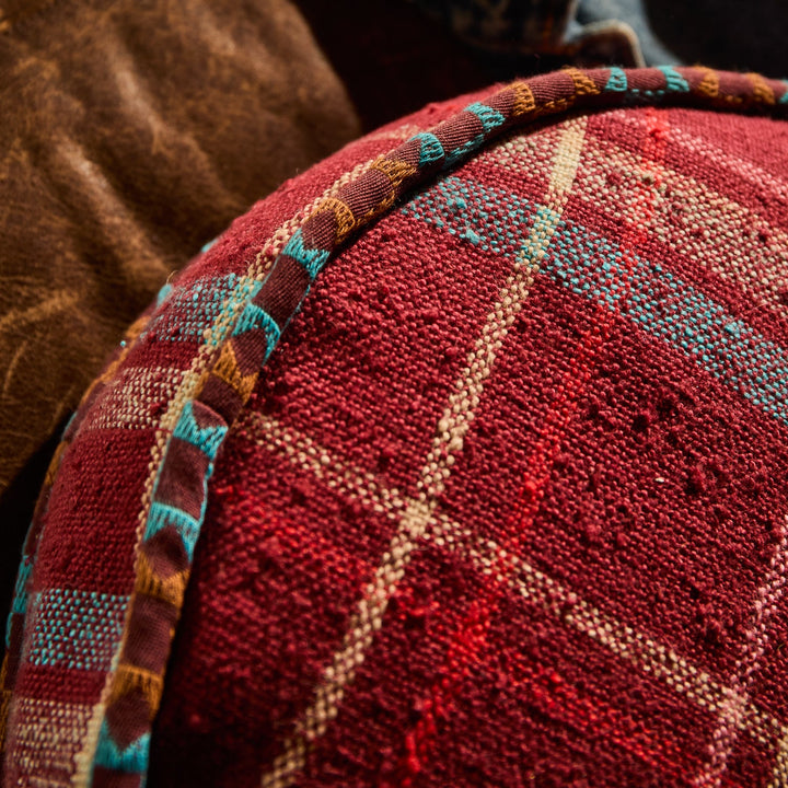 Sage x Clare Frances Woven Cushion - Sienna