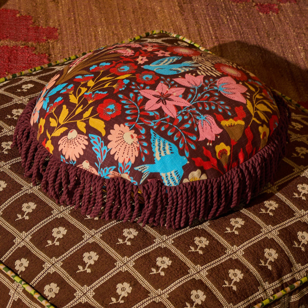 Sage x Clare Sloane Round Cushion
