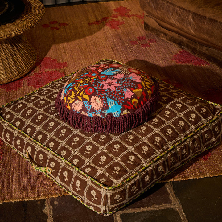 Sage x Clare Sloane Round Cushion