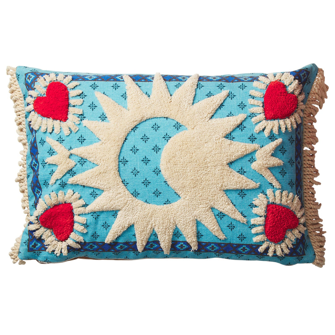 Sage x Clare Yadira Reversible Tufted Cushion