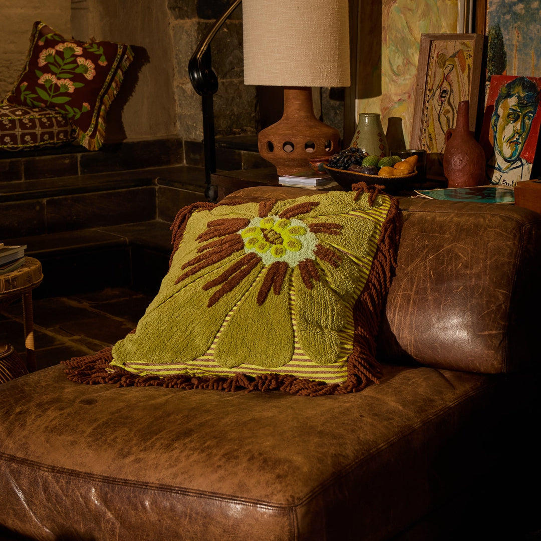 Sage x Clare Jolene Tufted Cushion