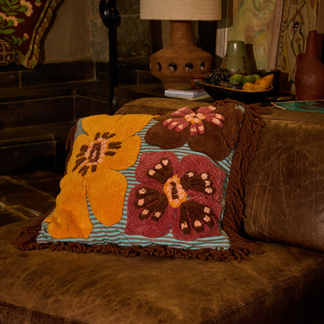 Sage x Clare Jolene Tufted Cushion