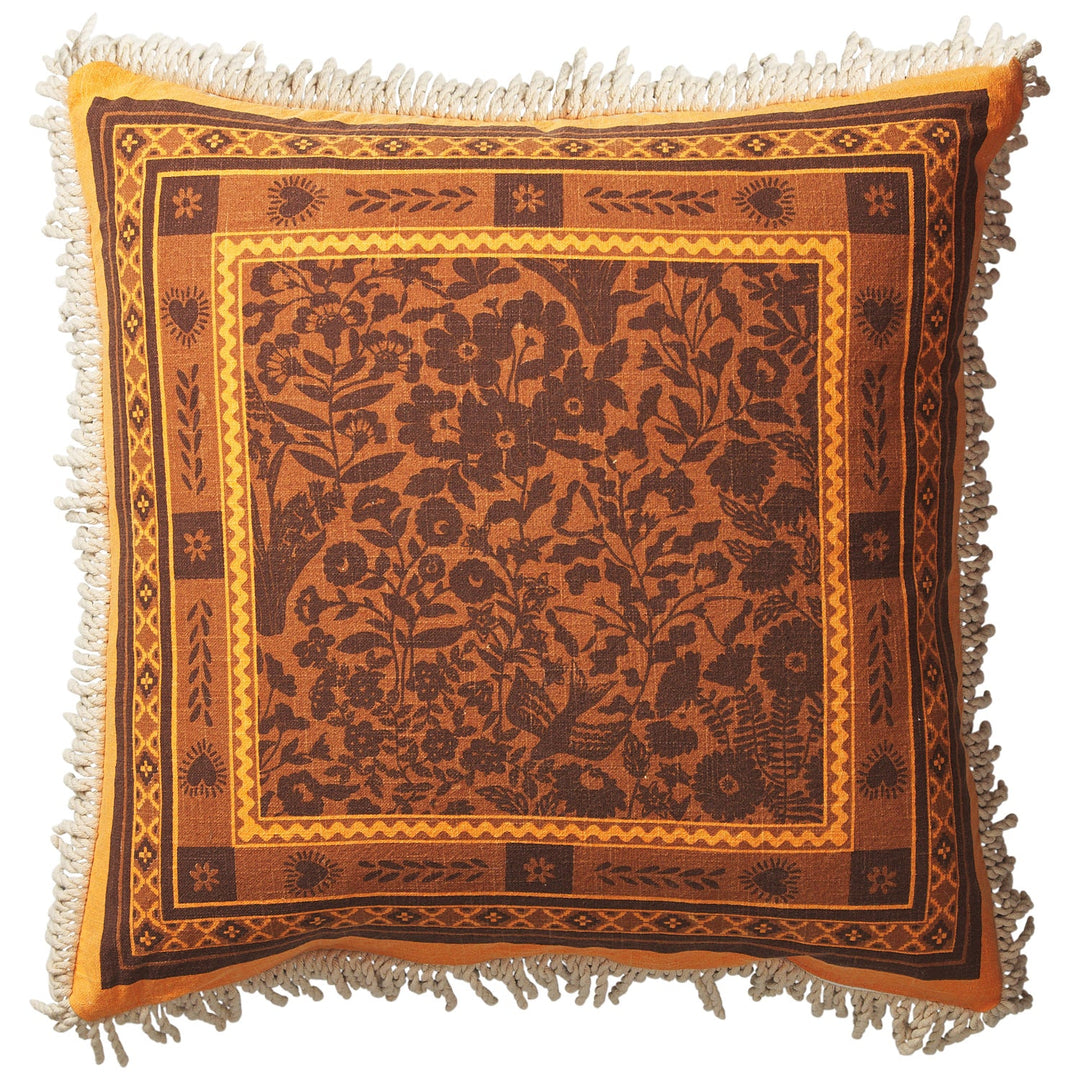 Sage x Clare Odessa Reversible Cushion - Turquoise