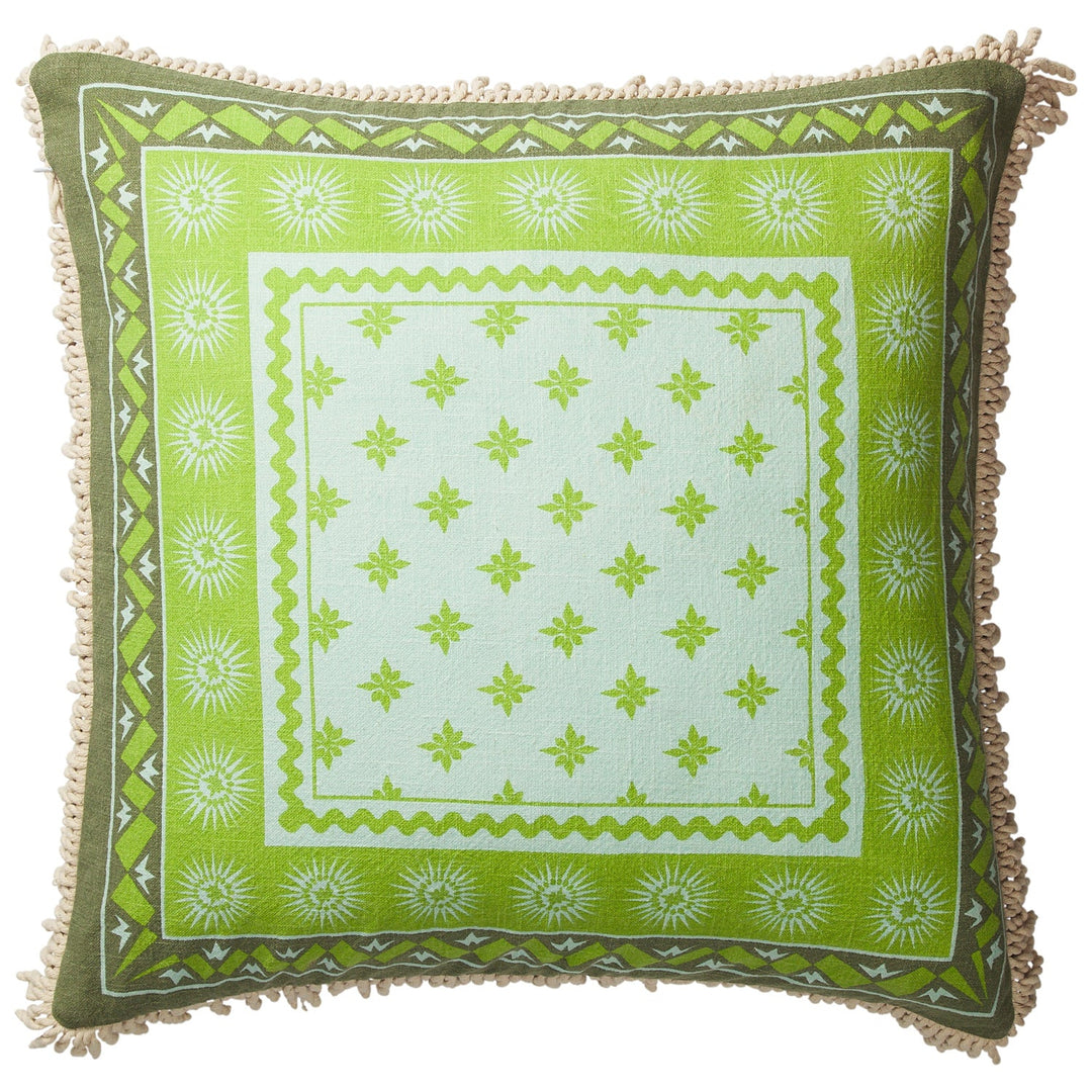 Sage x Clare Odessa Reversible Cushion - Sable
