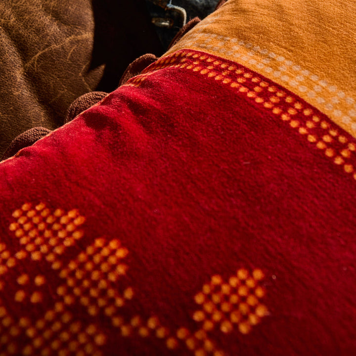 Sage x Clare Bonny Reversible Velvet Cushion - Sienna