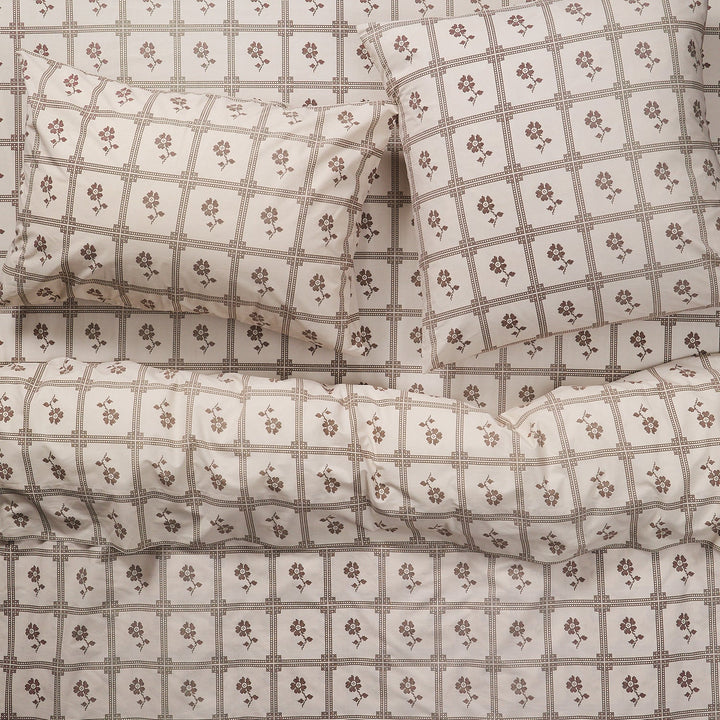 Sage x Clare Bonny Cotton Fitted Sheet
